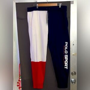 Polo Sport Ralph Lauren XXL joggers blue white red USA